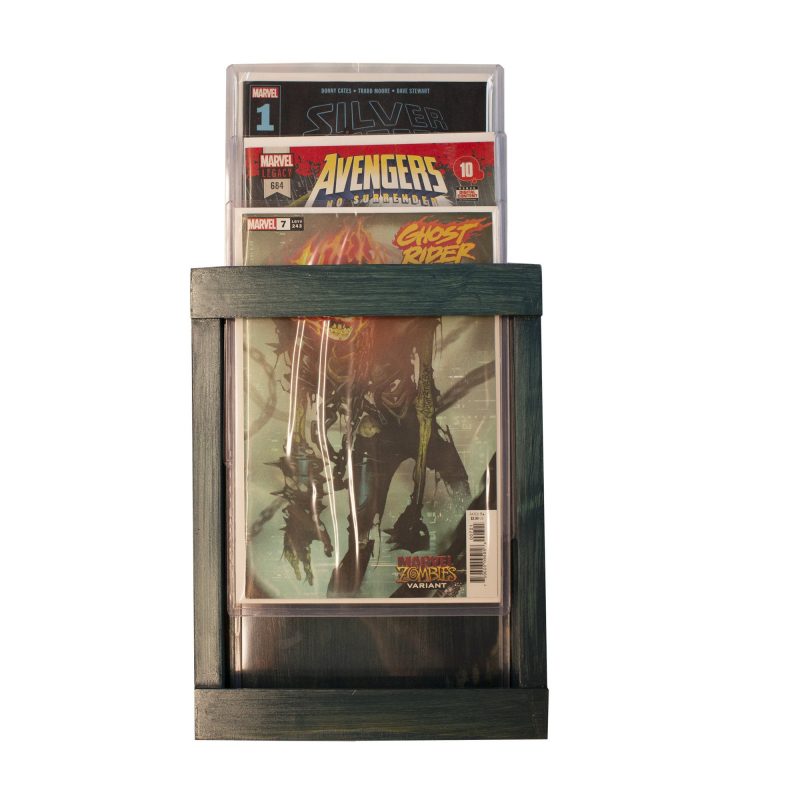 Comic Book Frame Display_Green_Toploader